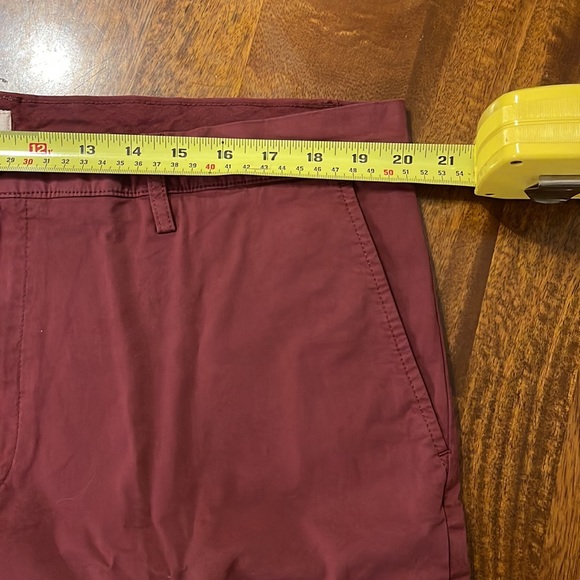Burgundy shorts, 40, NWOT - Picture 5 of 8